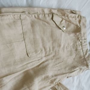 TAN CARGO JOGGERS NEVER WORN